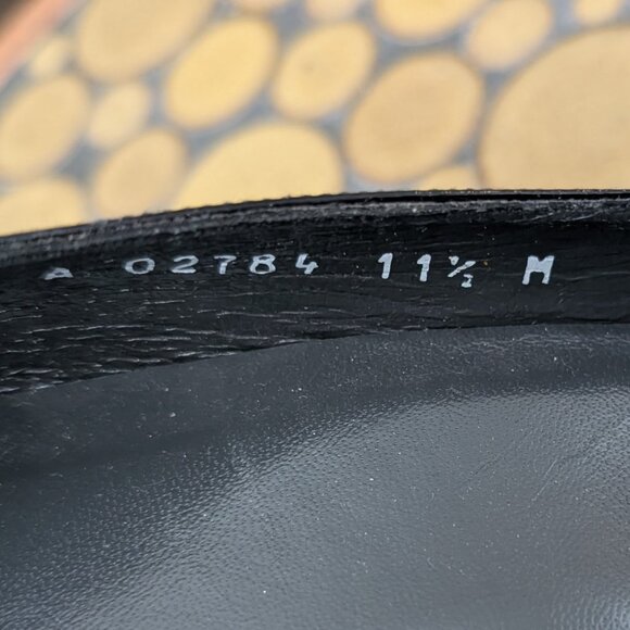 Stuart Weitzman Black Patent and Jute Wedges 11.5 M - Picture 3 of 6